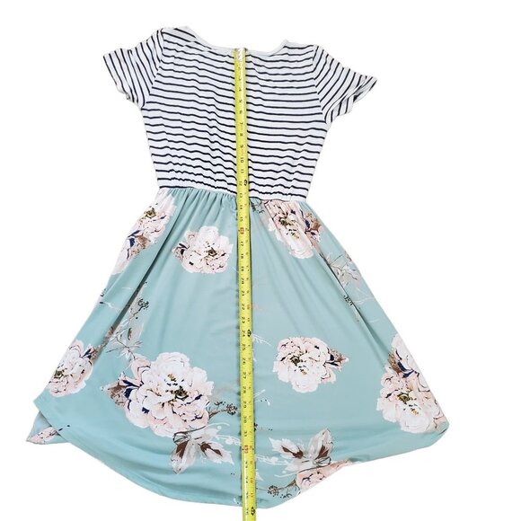 A.gain Made IN USA Floral Dress with Pockets Small - Picture 10 of 11